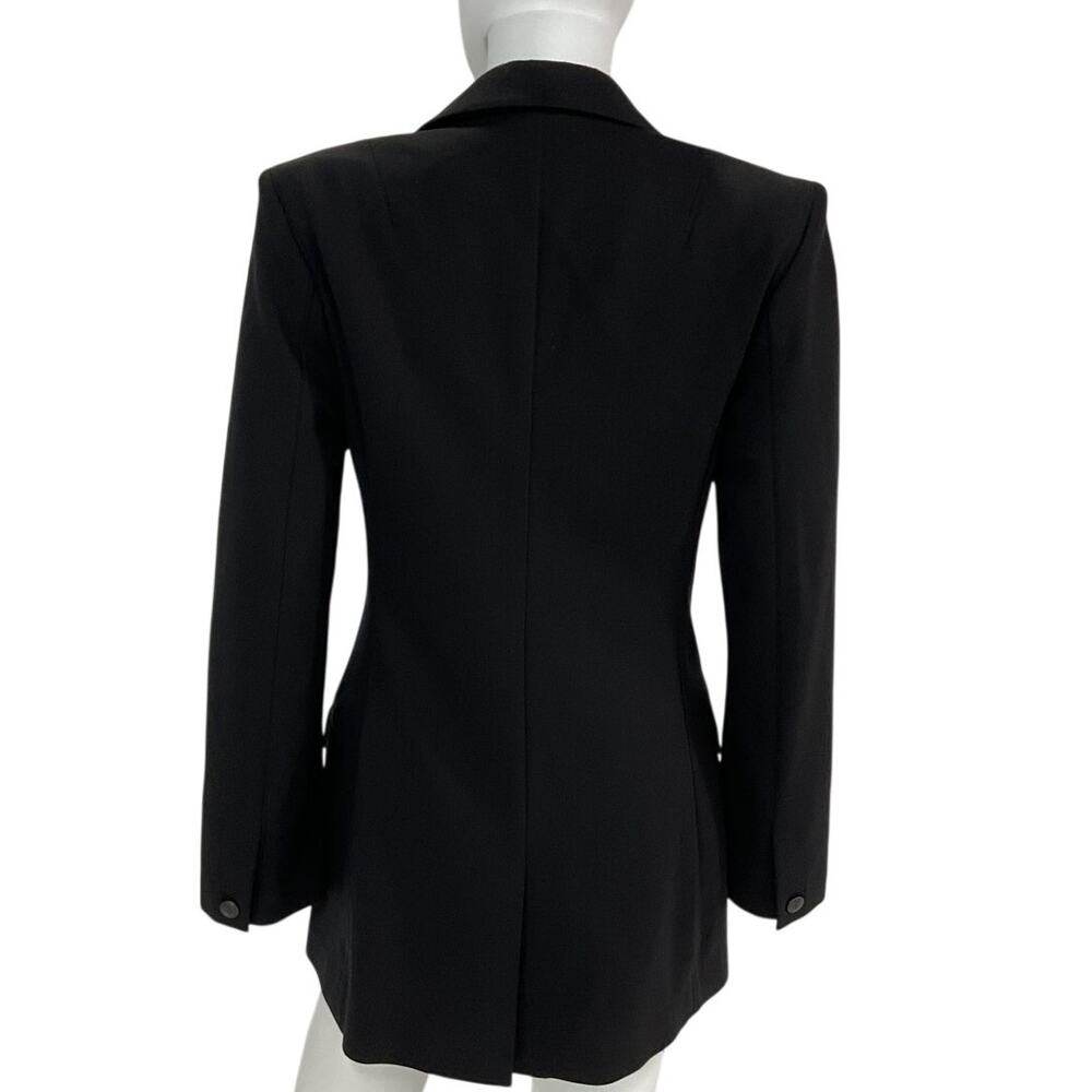 Rag & Bone Tailored Black Warren Blazer Size 2 - Picture 3 of 5